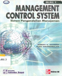 Management control system : Sistem pengendalian manajemen buku 1 dan 2