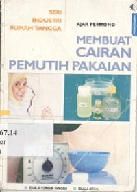 Membuat cairan pemutih pakaian