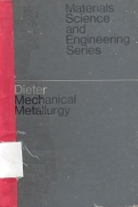 Mechanical metallurgy S1 metric edition