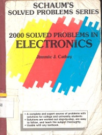 Schaum`s solved problems series 2000 solved problems in electronics