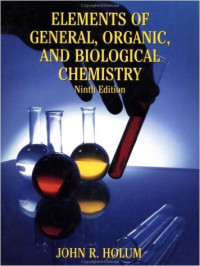 Elements of general and biological chemistry