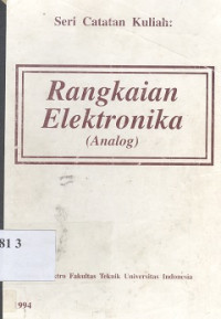 Rangkaian elektronika (analog)