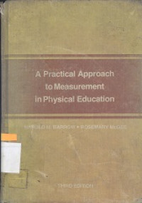 A practical approach to measurement in physical education