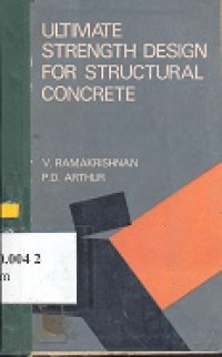 Ultimate Strength design for structural couclete