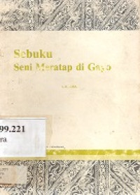 Sebuku seni meratap di Gayo
