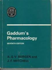 Image of Gaddum`s pharmacology