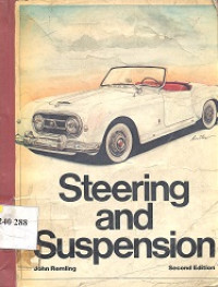 Steering and suspension