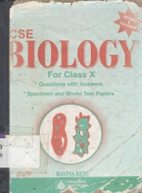 ICSE biologi for class X