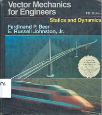 Vector mechanics for engineering : Statics and dynamics
