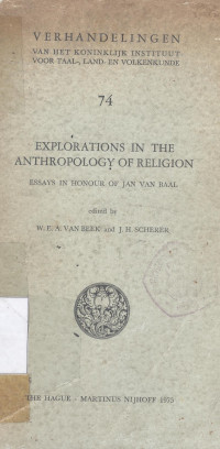 Expolations in the anthropology of religions