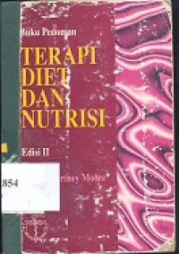 Buku pedoman terapi diet dan nutrisi