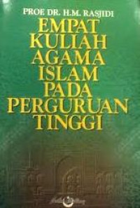 Empat kuliyah agama Islam pada perguruan tinggi