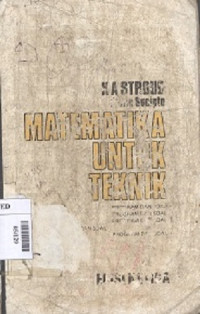 Matematika untuk teknik=engineering mathematics