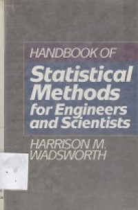 Handbook of statistical methods for engineers and scientists