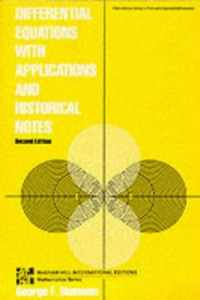Diffrential equations eith applications and historical notes
