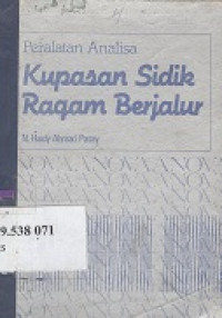 Peralatan analisa kupasan sidik ragam berjalur anova