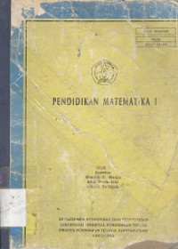 Pendidikan matematika I