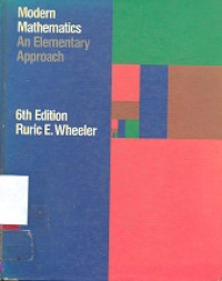 Modern mathematics : an elementary approach