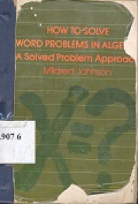 How to solve wordproblems in algebra