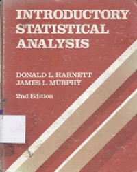 Introductory statistical analysis