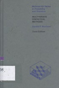 Multivariate statistical methods