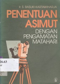 Penentuan asimut dengan pengamatan matahari