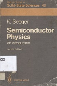 Semiconductor physics : an introduction