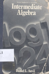 Student supplement for intermadiate algebra