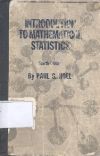 Introduction to mathematical statistics