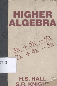 Higher algebra : metric edition
