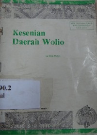 Kesenian daerah Wolio