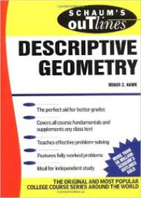 Applied descriptive geometri with drafting room problems