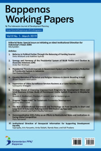 Institutional direction of geospacial information for supporting development equality