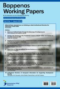 The Role of institutional framework and technology on food security in short and long-term in Indonesia: autoregressive distributed lag approach