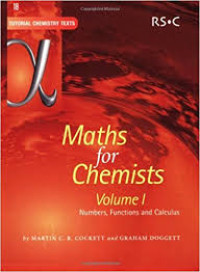 Maths for chemist: numbers, functions, and calculus