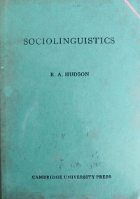 Sociolinguistics