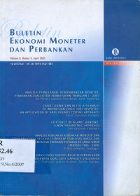 Analisis triwulanan perkembangan moneter, perbankan dan sistem pembayaran triwulan l-2007