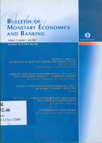 Quarterly analysis: the progress of monetary, banking and payment system quarter 2, 2009