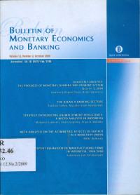 Quarterly analysis: the progress of monetary, banking and payment system quarter lll, 2009