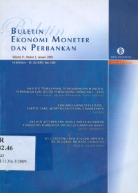 Analisis triwulanan: perkembangan moneter, perbankan dan sistem pembayaran, triwulan 1- 2009