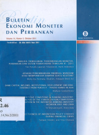 Analisis triwulanan: perkembangan moneter, perbankan dan sistem pembayaran, triwulan lll - 2011