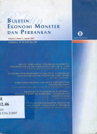 Analisis triwulanan: perkembangan moneter, perbankan dan sistem pembayaran, triwulan II- 2007