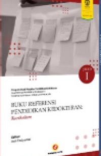 Buku Referensi Pendidikan Kedokteran: Kurikulum Jilid 1