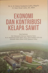 Image of Ekonomi dan kontribusi Kelapa Sawit