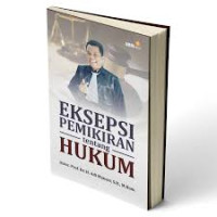 Eksepsi pemikiran tentang hukum