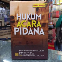 Hukum acara pidana