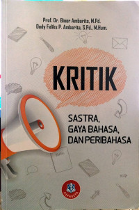 Kritik sastra gaya bahasa, dan peribahasa