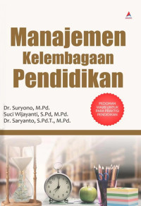 Manajemen kelembagaan pendidikan