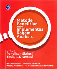 Metode penelitian dalam implementasi ragam analisi