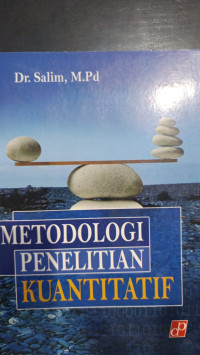Image of Metodologi Penelitian Kuantitatif